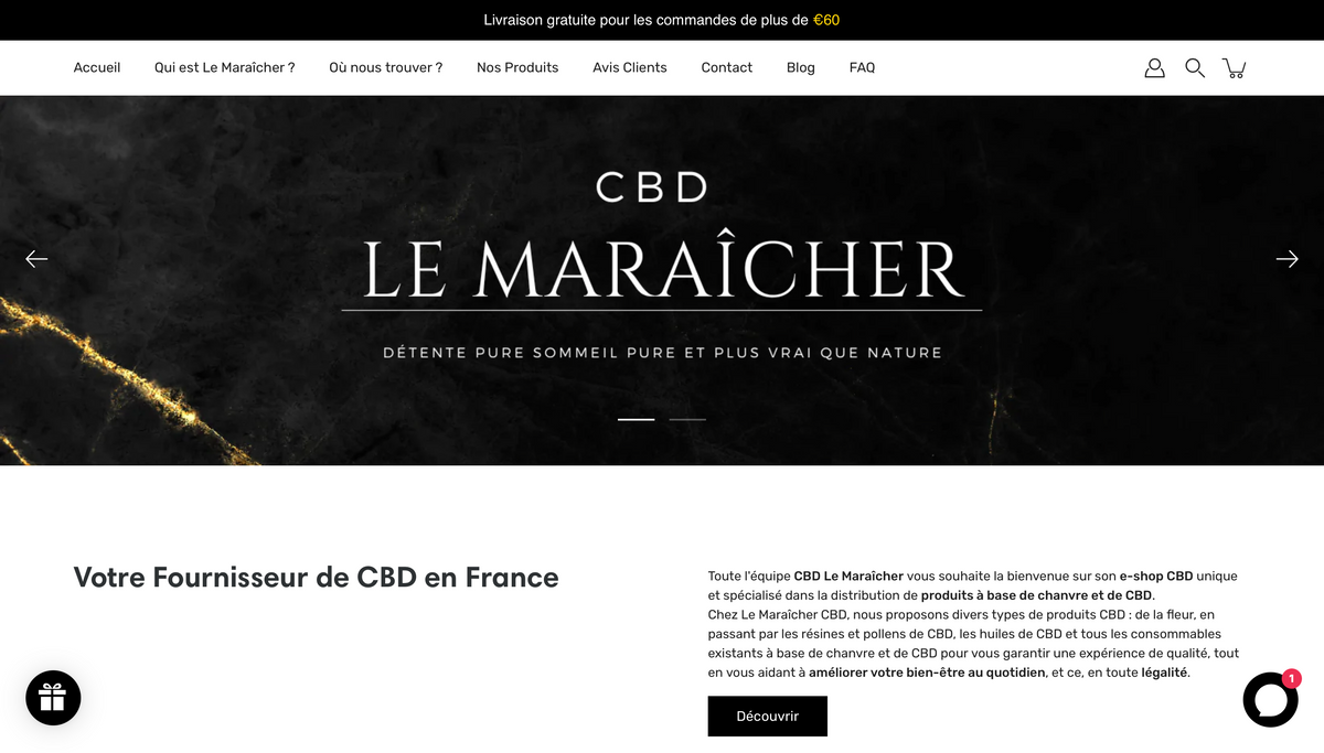 Logo CBD Le Maraîcher